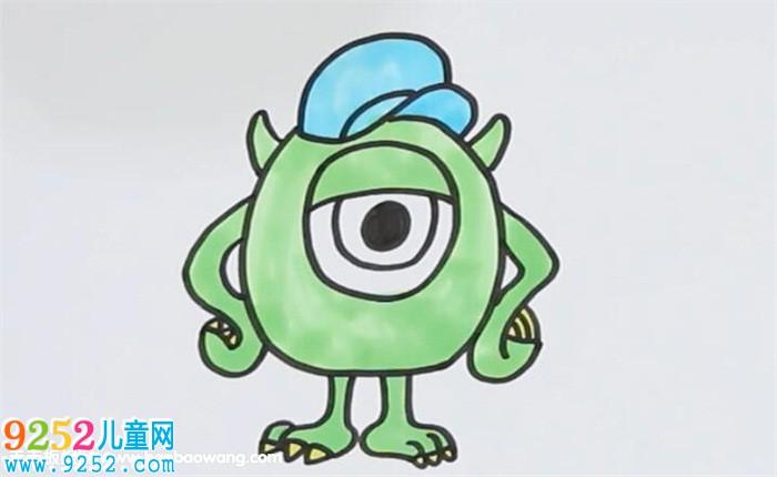怪獸大作戰(zhàn)簡(jiǎn)筆畫