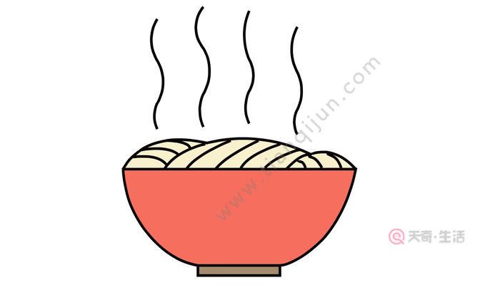 面條簡(jiǎn)筆畫卡通