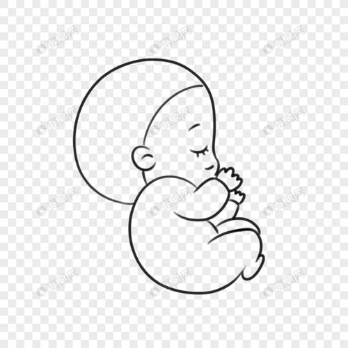 雙手托嬰兒簡(jiǎn)筆畫